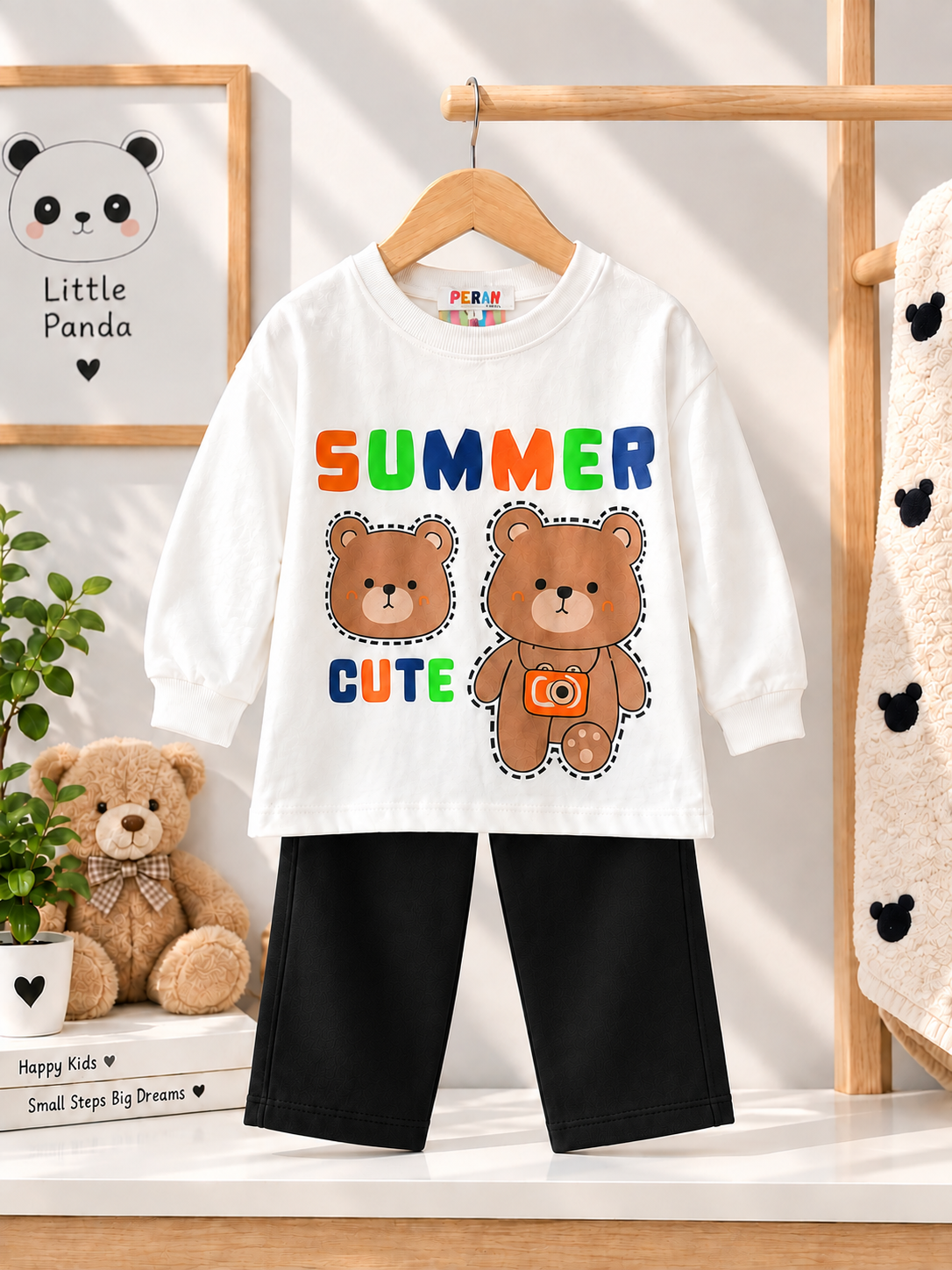 بلوز شلوار دورس پنبه چاپ summer